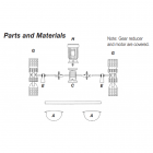 Paddlewheel Aerators Replacement Parts
