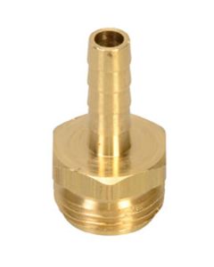 Brass Fitting, 3/8” Barb x MGHT