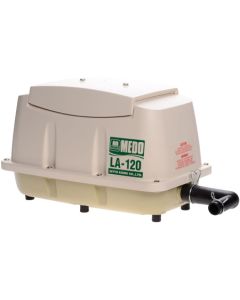Medo Linear Piston Air Pump, 100" max depth, 15" x 8" x 9", 64 running watts