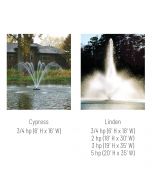 Kasco J-Series Floating Fountains 3/4-hp to 5-hp