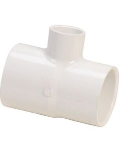 Venturi Tee, PVC, 1 1/2" in and out, female slip w/ 3/4" air inlet