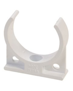 Pipe Support, White, 2"